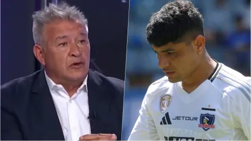 Claudio Borghi hizo su estreno en ESPN apuntando contra Claudio Aquino en Colo Colo.
