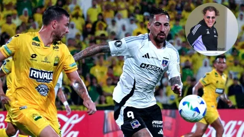 El presidente de Blanco y Negro analizó el partido por Copa Libertadores.

