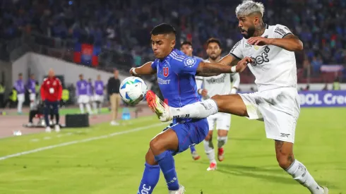 Nicolás Guerra fue clave en la victoria de U de Chile sobre Botafogo.
