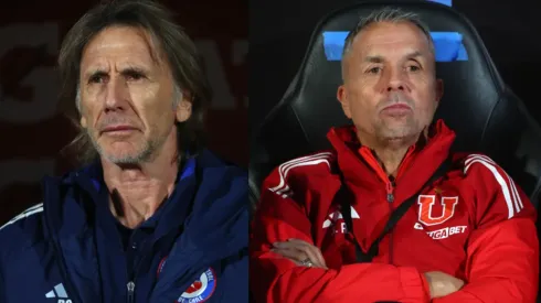 La comparación entre el DT de la Roja con el de Universidad de Chile. 
