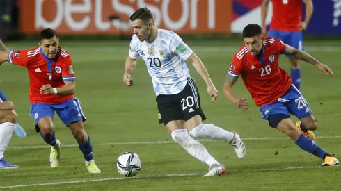 El recordado partido de Chile contra Argentina en Calama.
