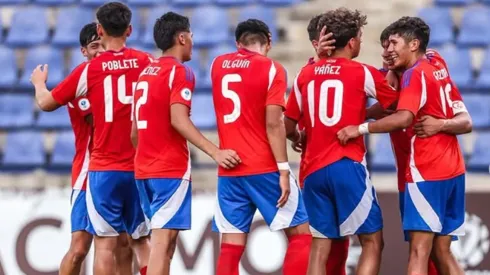 La rojita se la juega en un importante partido por el campeonato sudamericano. 

