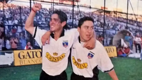 Héctor Tapia y Manuel Neira, dos grandes delanteros formados en Colo Colo.
