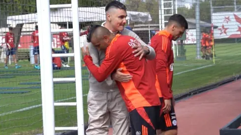 Cristóbal Campos y el apoyo de Arturo Vidal en su difícil momento.
