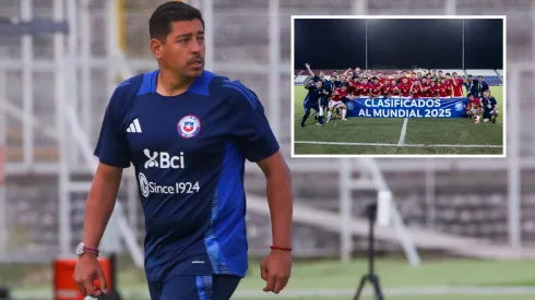 Nicolás Córdova celebró clasificación de Chile al Mundial Sub 17.
