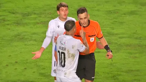 Empate entre el Conce y Audax: Valencia expulsado.
