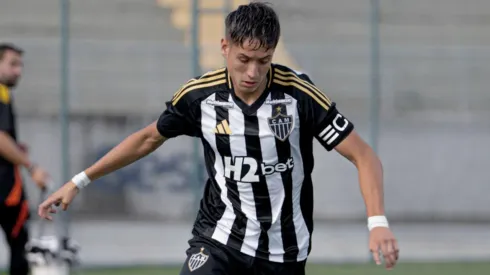 Iván Román ya debutó con Atlético Mineiro en el equipo Sub 20.
