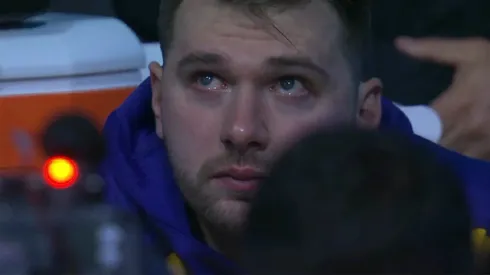 Luka Doncic no aguanta las lágrimas tras regresar a los Dallas Mavericks

