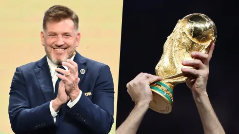 Domínguez confirmó el proyecto del mundial con 64 equipos.
