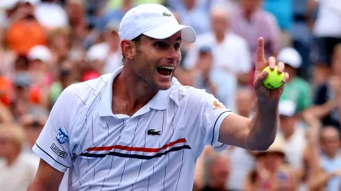 Andy Roddick durante el US Open 2012.

