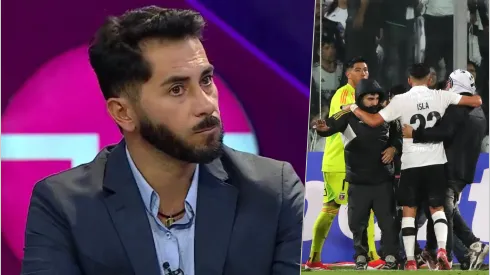 El portero azul le tiró un palito a Colo Colo.
