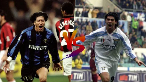 Iván Zamorano y Marcelo Salas jugaron en Europa.
