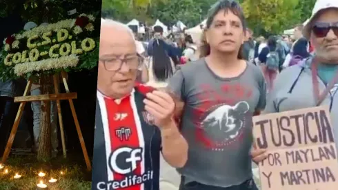 Desde Argentina enviaron apoyo a los albos.
