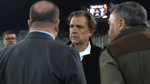 Aníbal Mosa y el riesgo de que Conmebol castigue a Colo Colo.
