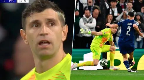 El portero argentino cometió grave error ante PSG
