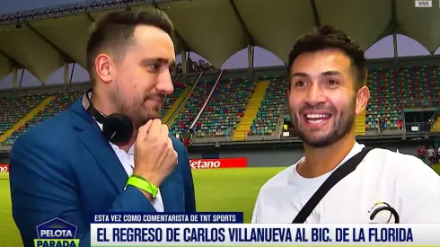 El Piña y su regreso al estadio de La Florida para comentar a Audax.

