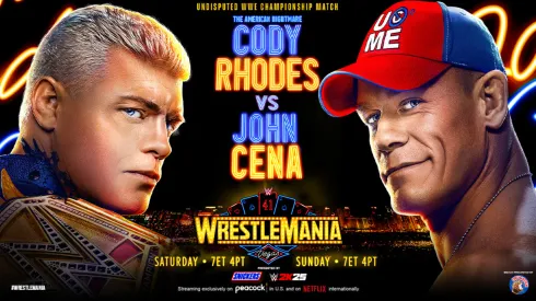 John Cena vuelve a WrestleMania animando la estelar de  la Noche 2.
