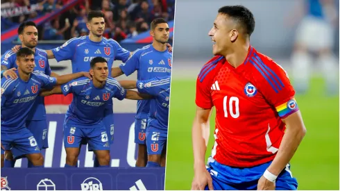 Jugadores de la U le abren los brazos y la puerta del CDA a Alexis Sánchez.
