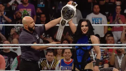 Stephanie Vaquer, la campeona femenina de NXT.
