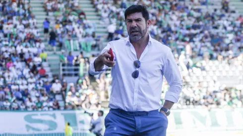 Marcelo Salas en su paso por el equipo albiceleste. 
