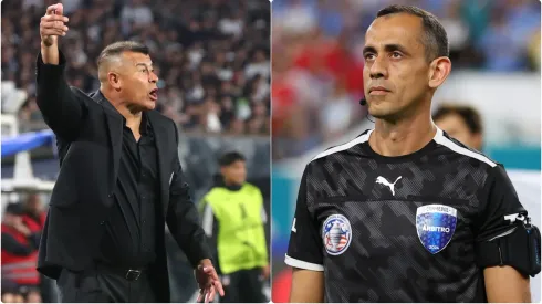 Juan Gabriel Benítez, el árbitro de Colo Colo vs. Racing por Libertadores.
