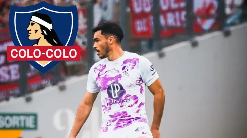 Suazo en el fútbol francés.
