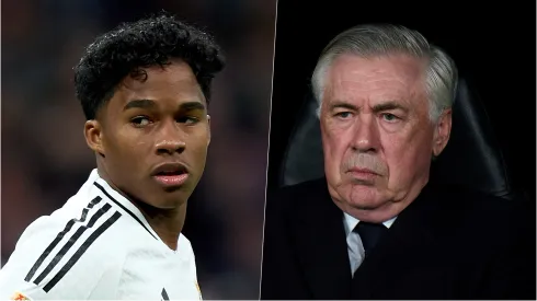Carlo Ancelotti le tiró la oreja a Endrick por su jugada en el Real Madrid.
