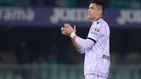 Alexis Sánchez volvió a jugar en Udinese tras más de un mes.
