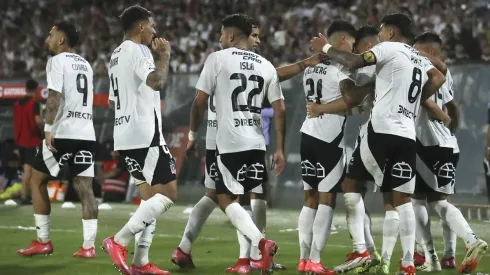 Jugadores de Colo Colo.
