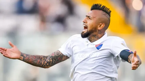 Arturo Vidal reacciona a la sanción de la Conmebol.
