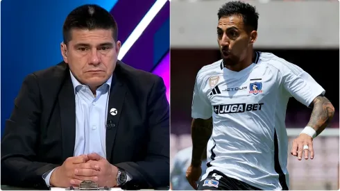 Marcelo Vega molesto con nivel de Javier Correa en Colo Colo.
