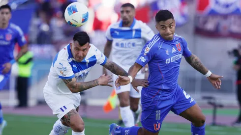 Medel jugó el Clásico ante la U con una fuerte gripe.
