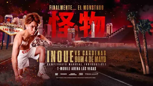 Naoya Inoue regresa a Estados Unidos para un evento de boxeo después de 4 años.
