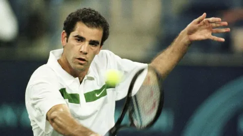 Pete Sampras durante Indian Wells 2000.
