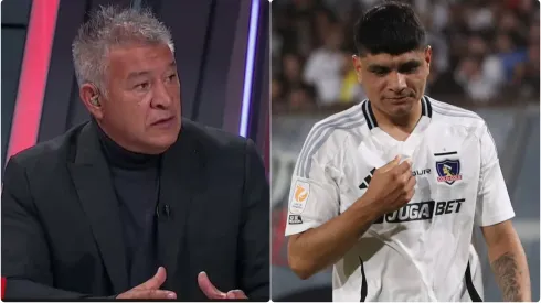 Claudio Borghi criticó el nivel de Aquino en Colo Colo.
