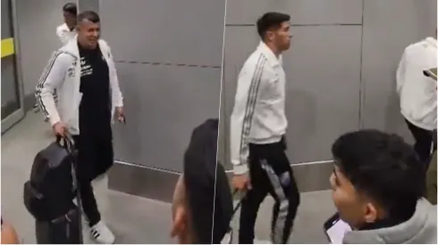 Colo Colo fue recibido con críticas en el aeropuerto luego de comerse una goleada ante Fortaleza.
