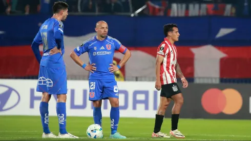 Marcelo Díaz lamentó la fea caída de la U ante Estudiantes.
