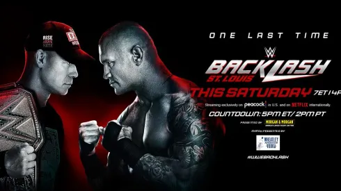 WWE Backlash se celebra este fin de semana desde St. Louis.
