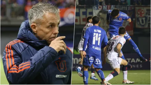 DT de la U advierte a debutante goleador azul.
