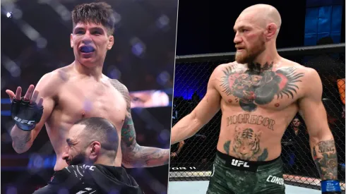 Connor McGregor y el Jaula Bahamondes, cara a cara.
