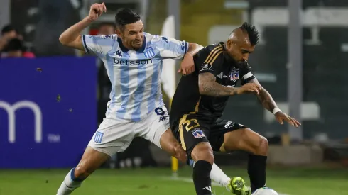 Colo Colo vs Racing.<br />
Fase de grupos, Copa Libertadores 2025.
