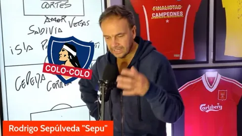 Sepu sin pelos en la lengua: le dio "vergüenza" Colo Colo contra Racing.
