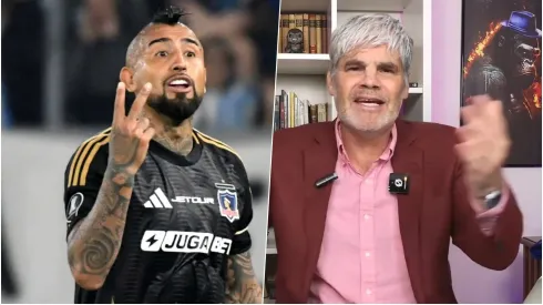 Guarello se fue con todo contra Vidal.
