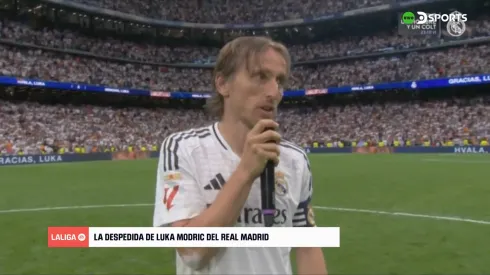 Así fue el discurso de Luka Modric
