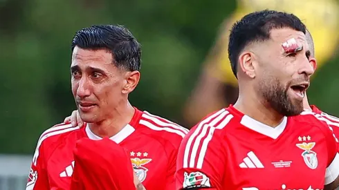 El desconsolado llanto de Di María en Benfica.
