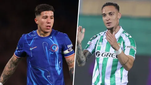 Enzo Fernández y Antony se enfrentan en la final. 

