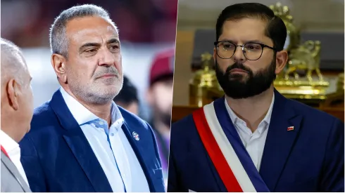 Gabriel Boric emplazó directamente a Pablo Milad y la ANFP en la Cuenta Pública.
