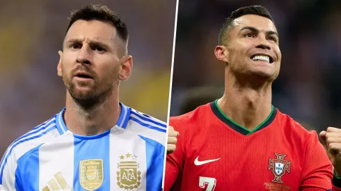 Periodista deportivo se la juega en debate sobre el mejor entre Messi y Ronaldo. 
