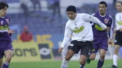 El recordado ariete de Colo Colo.
