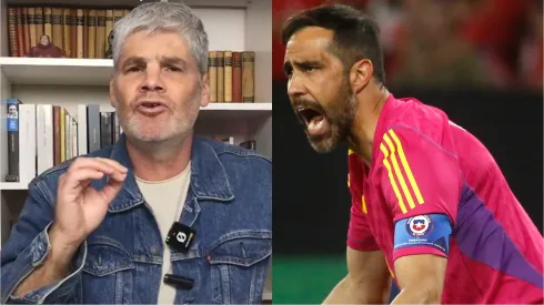 Juan Cristóbal Guarello habló de las críticas de Rodolfo Moya contra Claudio Bravo. 
